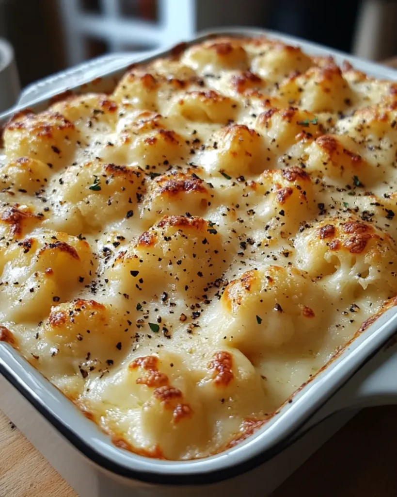 The Best Cauliflower Cheese