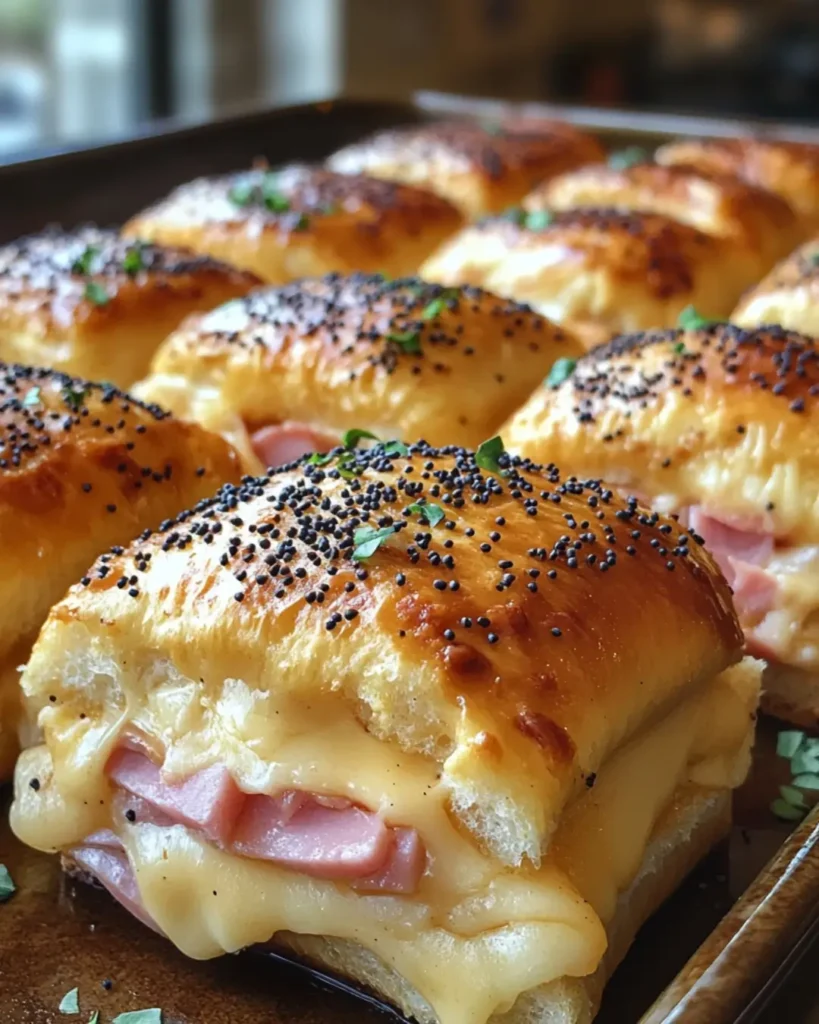 Hawaiian Ham and Cheese Sliders