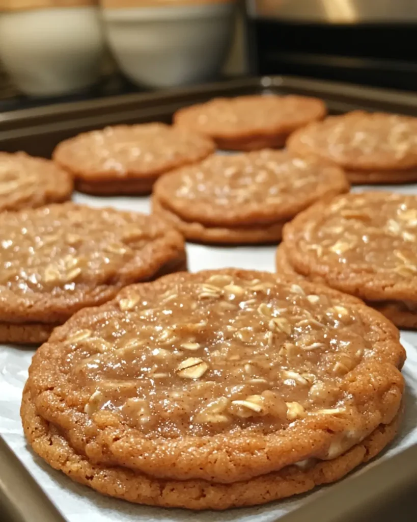 Chewy Oatmeal Cookies