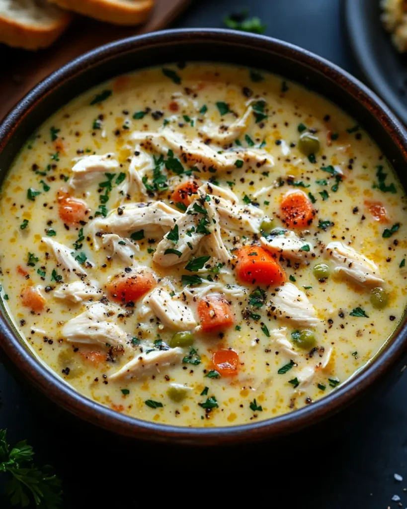 The Ultimate Creamy Chicken Soup