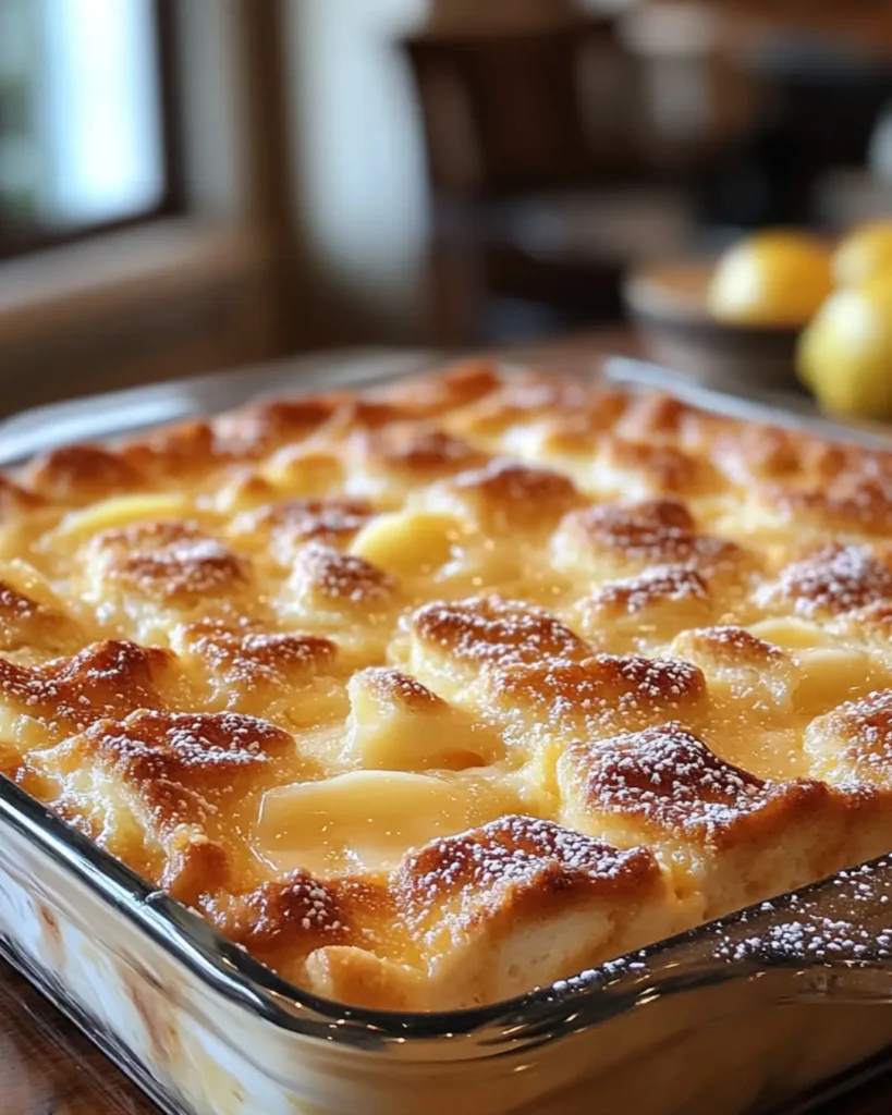 Lemon Dump Cake