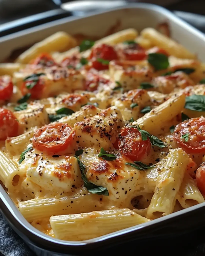 Baked Feta Pasta Recipe