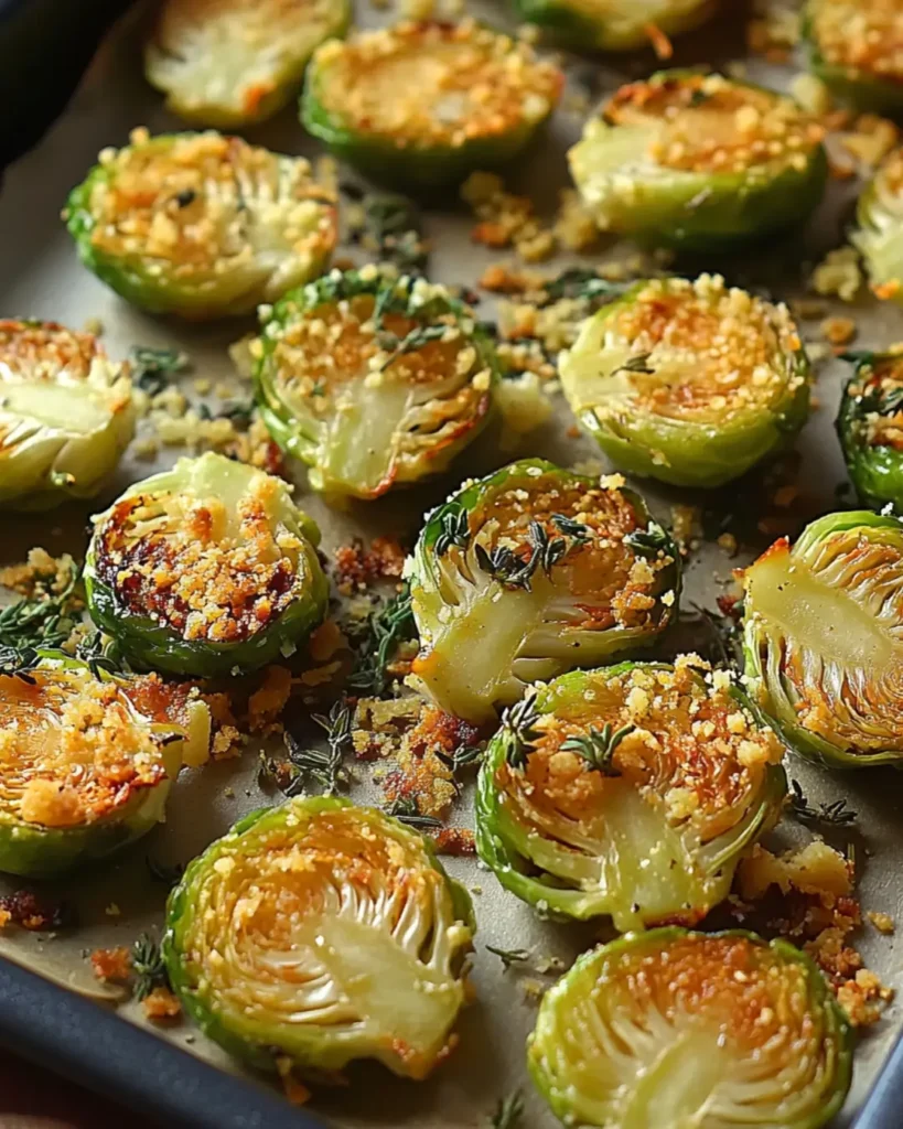 Parmesan Brussels Sprouts